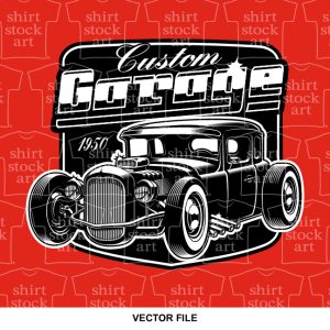 Car Muscle Hot Rod Vintage Classic Car