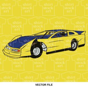 Race Stock Car Racing Vintage 4