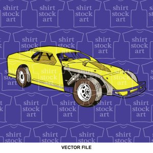 Race Stock Car Racing Vintage 5