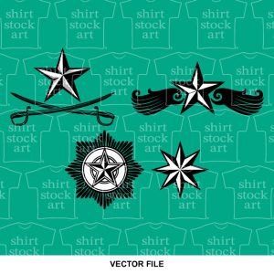 Star Spike Pentagram Communist 3