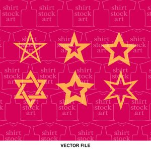 Star Spike Pentagram Communist 4