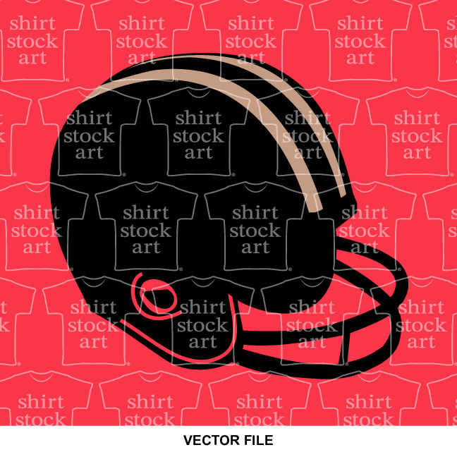 Football Helmet Facemask Retro Vintage 2