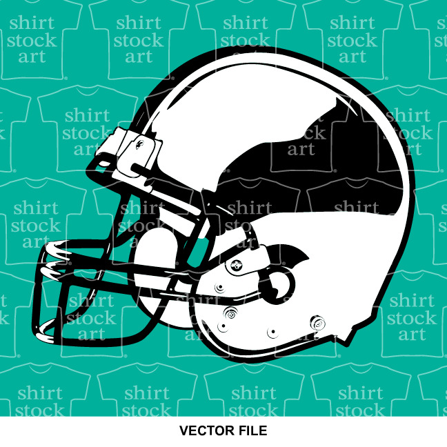 Football Helmet Facemask Retro Vintage 6
