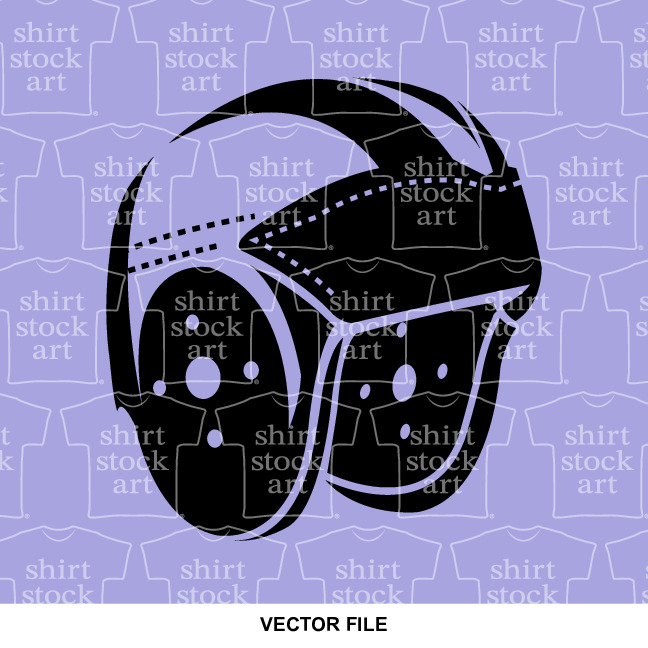 Leather Football Helmet Retro Vintage